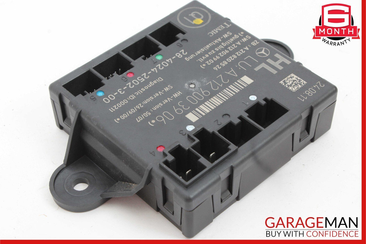 08-18 Mercedes W204 C250 C300 CLS550 Rear Left Side Door Control Module OEM