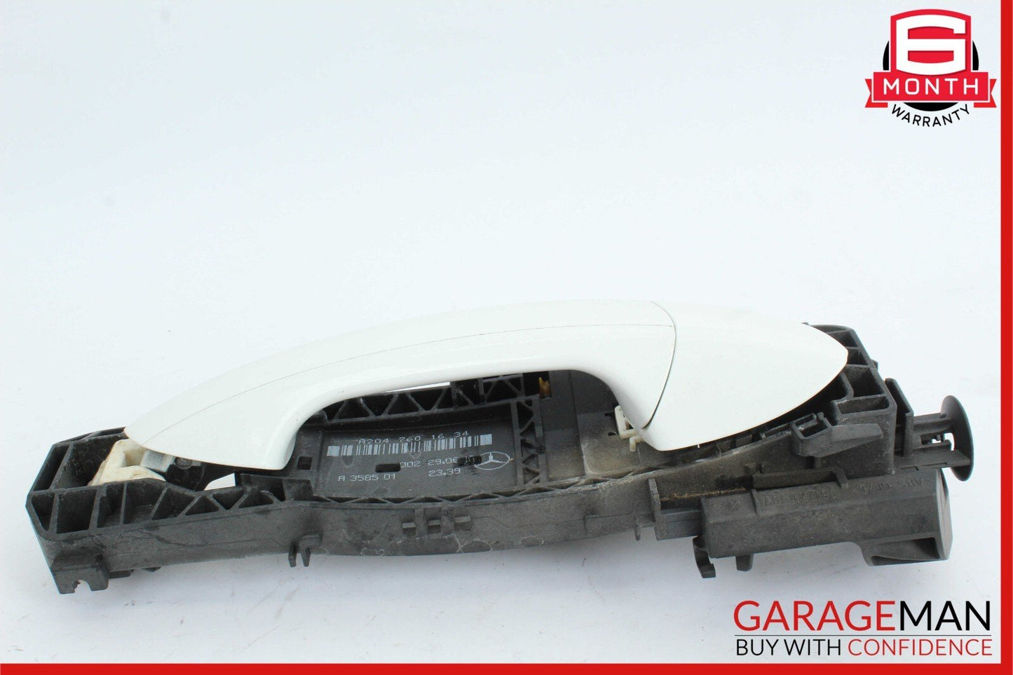 12-14 Mercedes W204 C250 C300 Front or Rear Right Exterior Door Handle White OEM