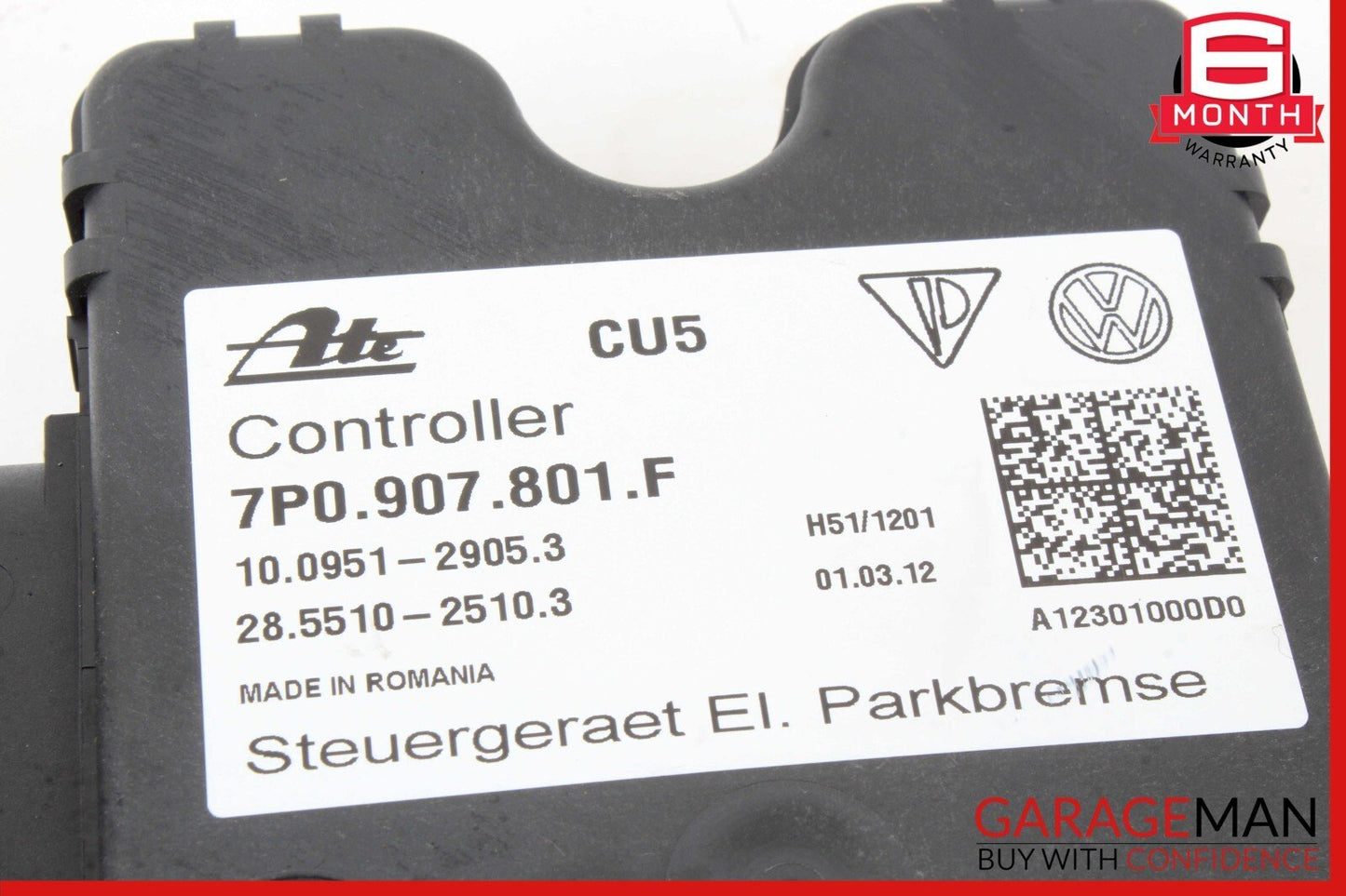 11-18 Porsche Cayenne S 958 Electronic Parking Brake Control Module OEM