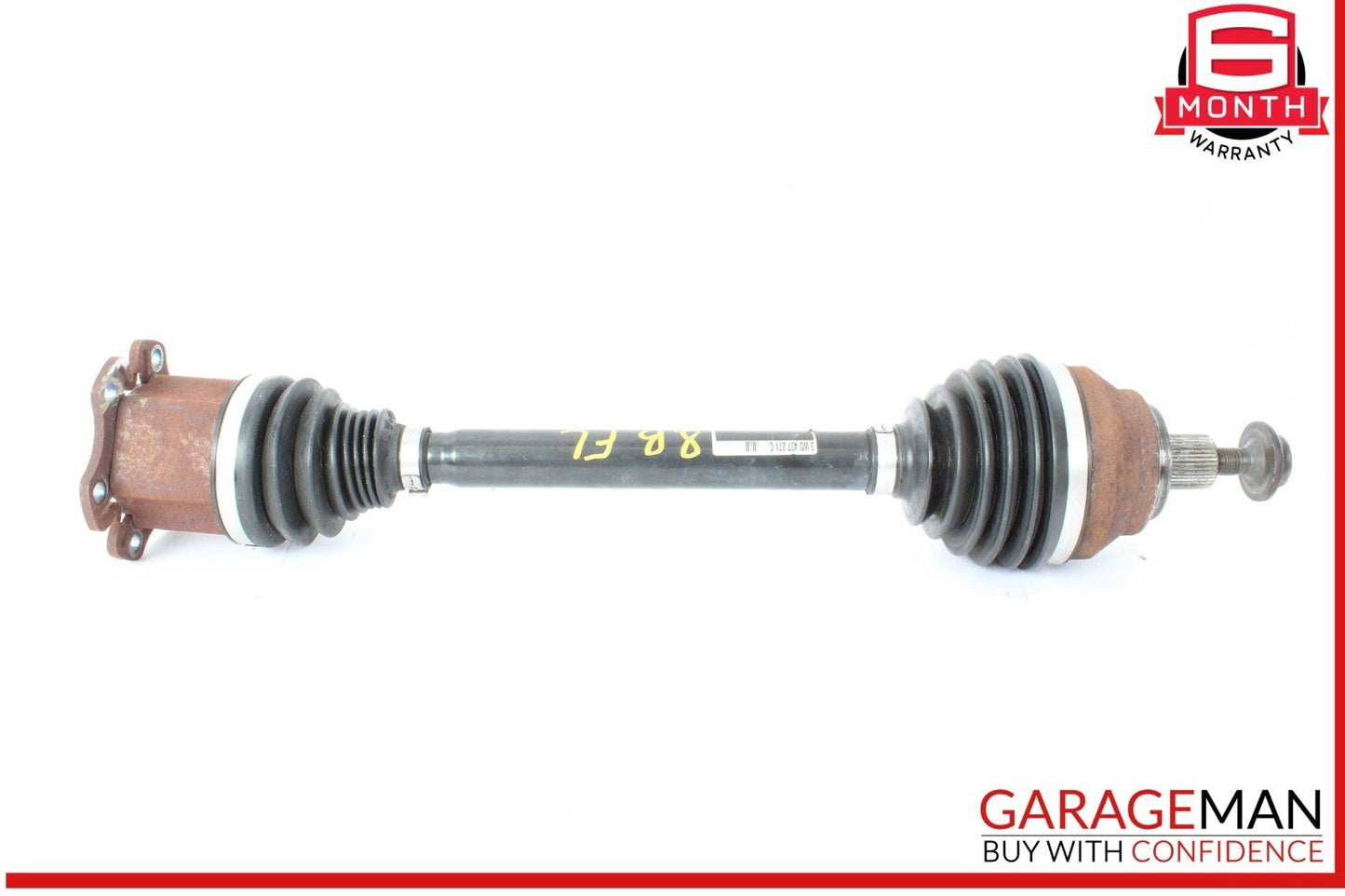 03-12 Bentley Continental GTC Front Left Driver Side CV Axle Shaft OEM