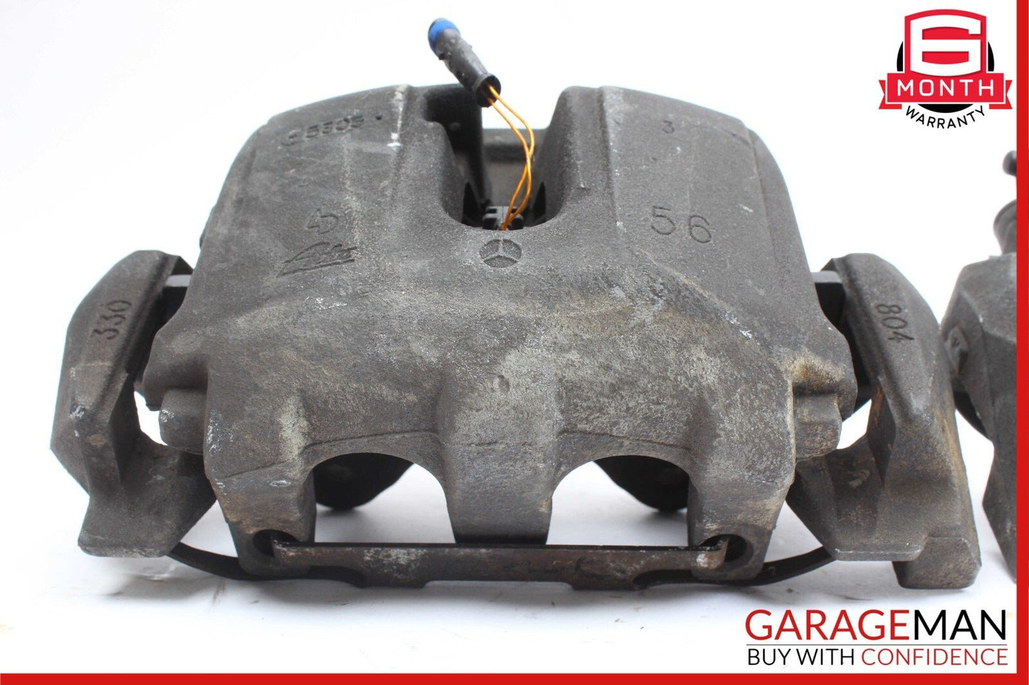 06-12 Mercedes W164 ML350 GL550 R350 Front Brake Calipers Set 1644202383 OEM