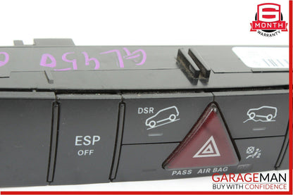 06-12 Mercedes GL450 ML550 Center Dash Hazard Light Switch Control Panel OEM