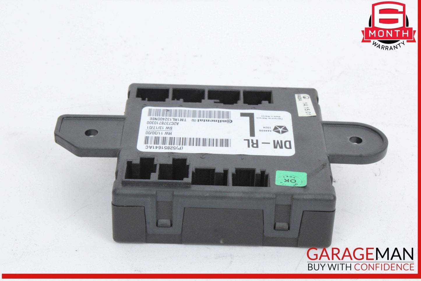 14-17 Maserati Quattroporte S Rear Left Driver Side Door Control Module Unit OEM