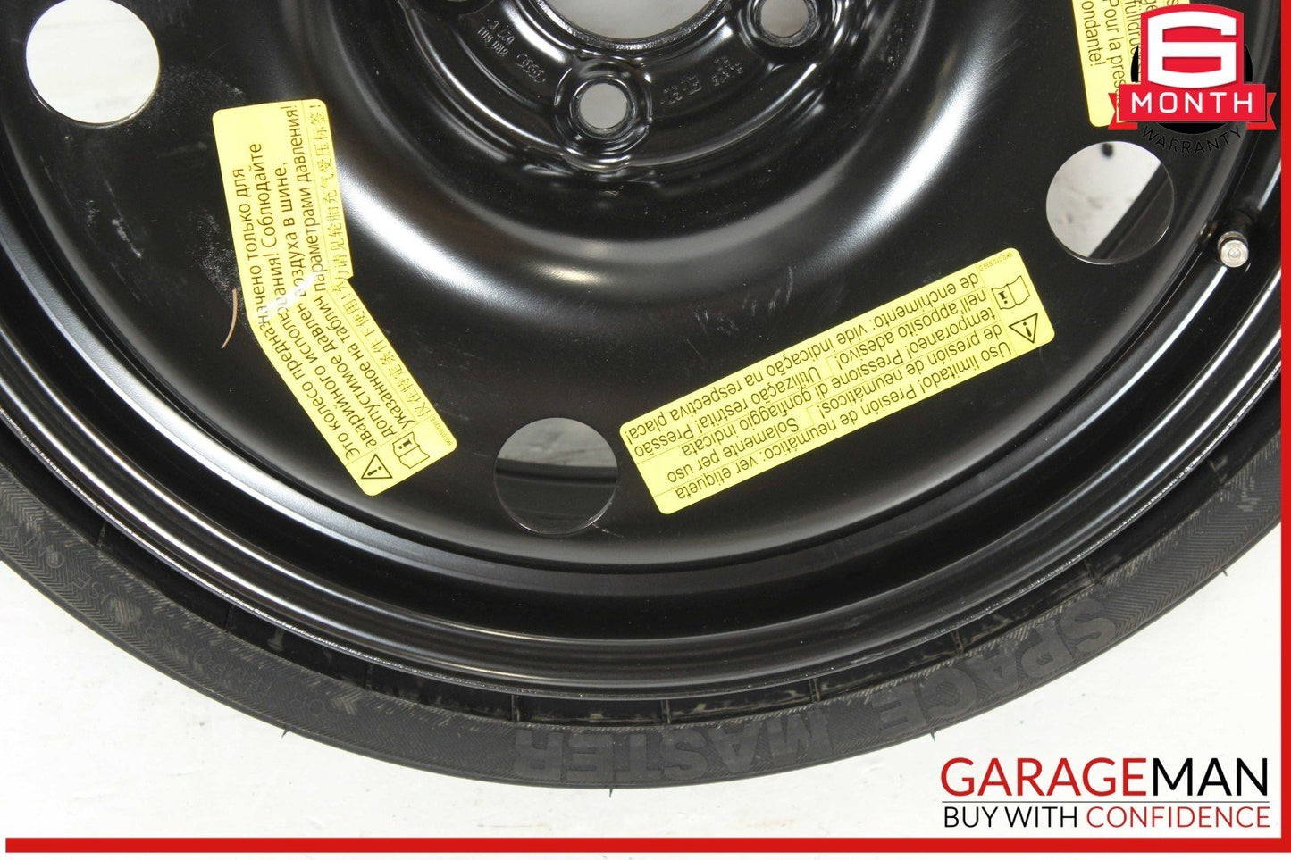09-17 Audi SQ5 Q5 Emergency Spare Wheel Rim Tire 6 x 18 ET32 OEM