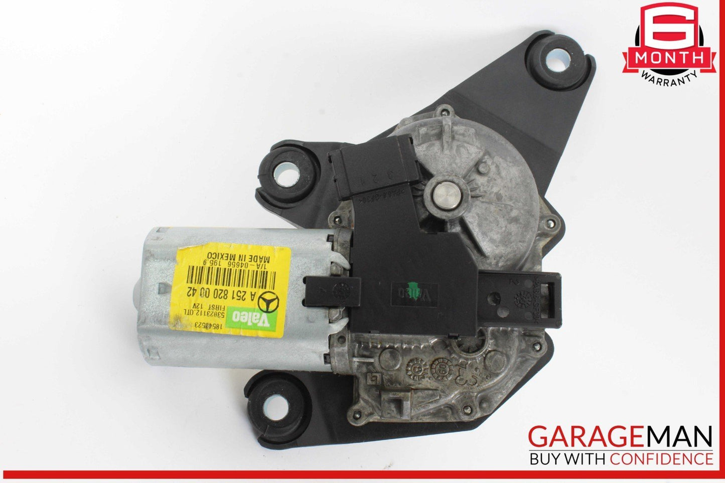 06-19 Mercedes X164 GL450 GL550 Rear Glass Windshield Wiper Motor 2518200042 OEM
