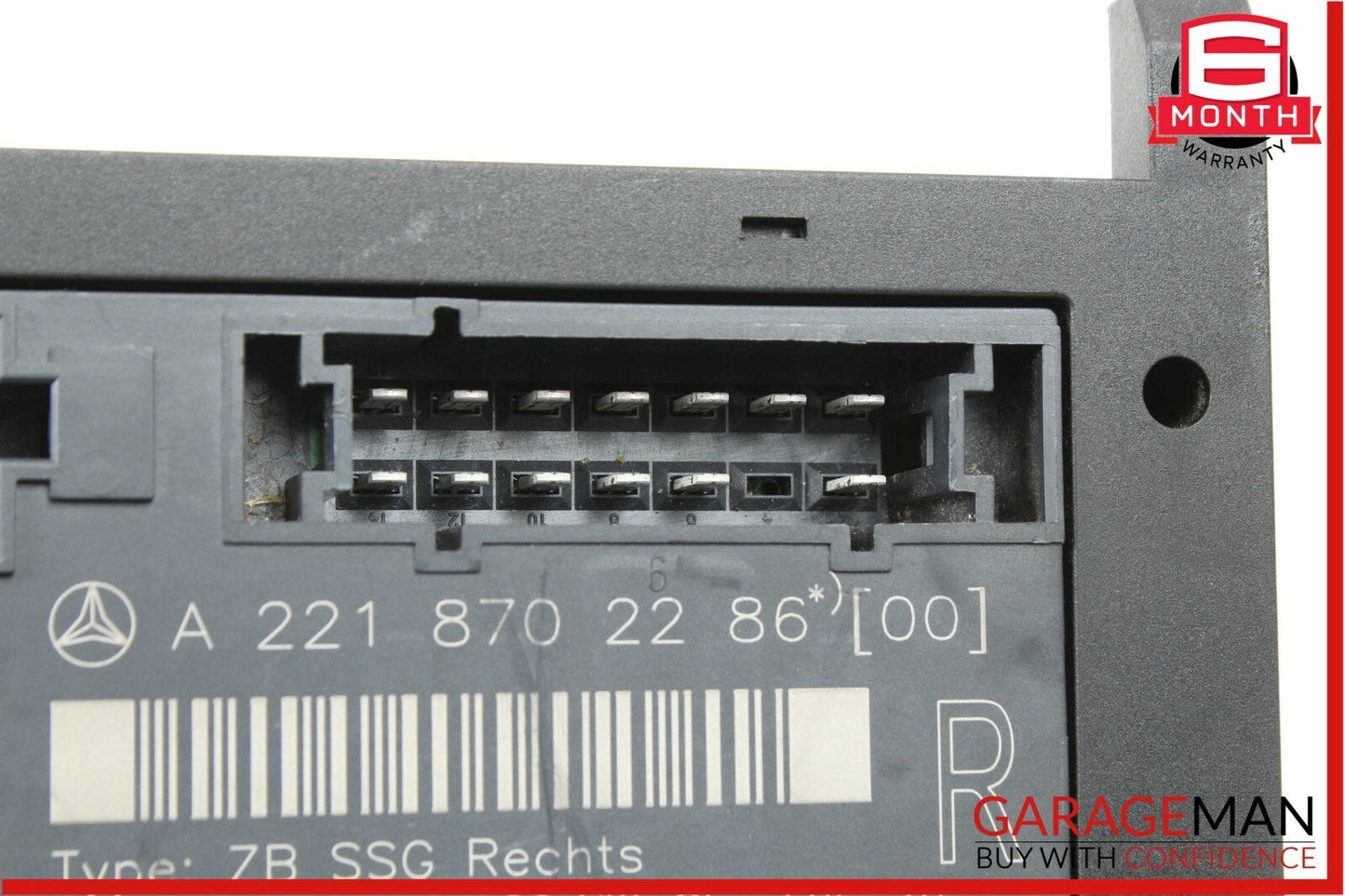 07-09 Mercedes W221 S550 S600 Front Right Under Seat Controller Module Unit