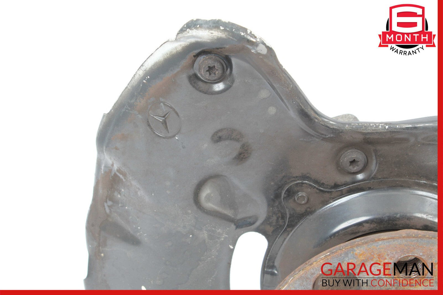 07-14 Mercedes W221 S550 Front Left Wheel Carrier Spindle Knuckle Hub OEM