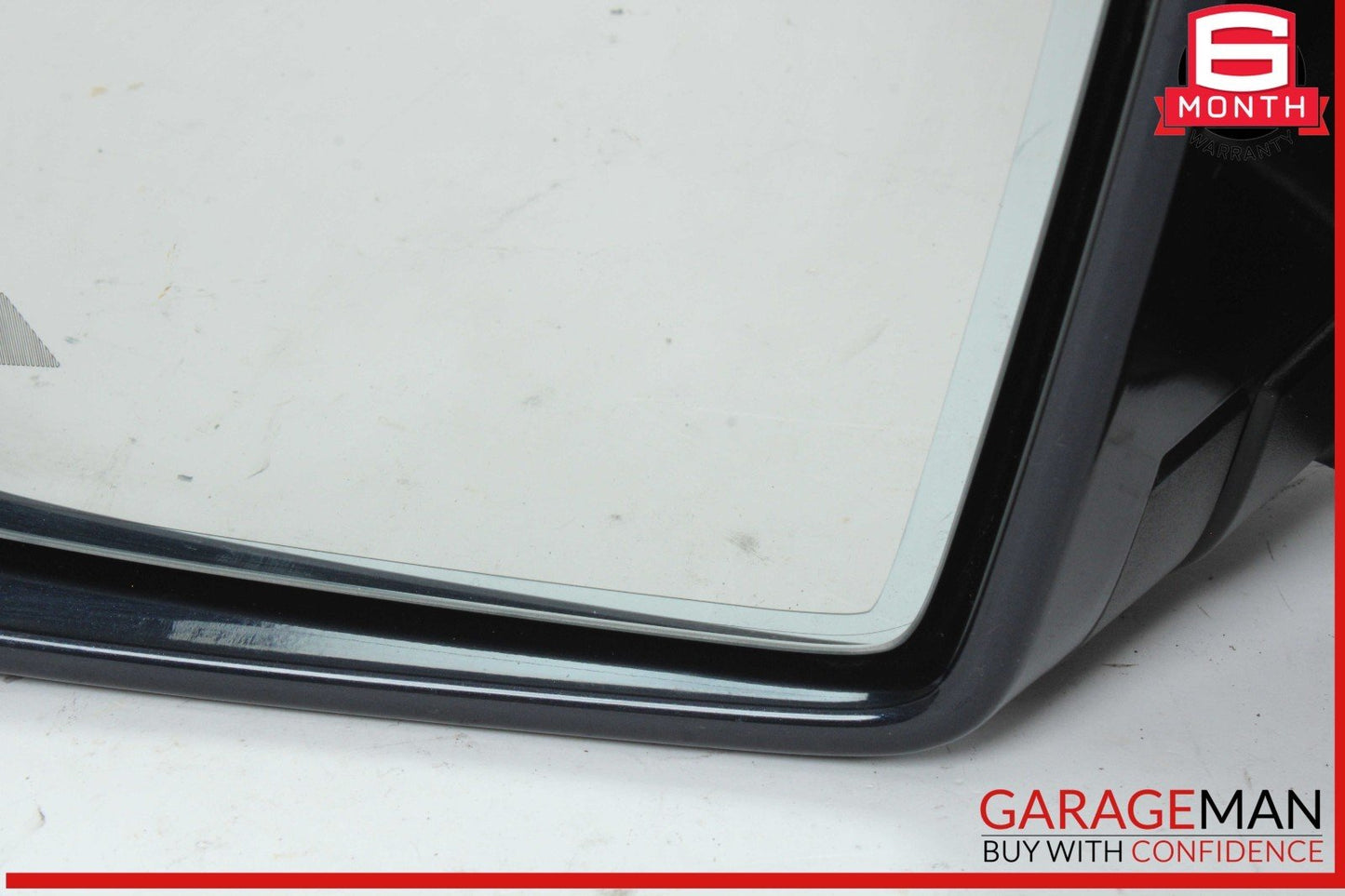 12-16 Mercedes X166 GL550 GL450 Left Side Door Rear View Mirror w/ Blind Spot