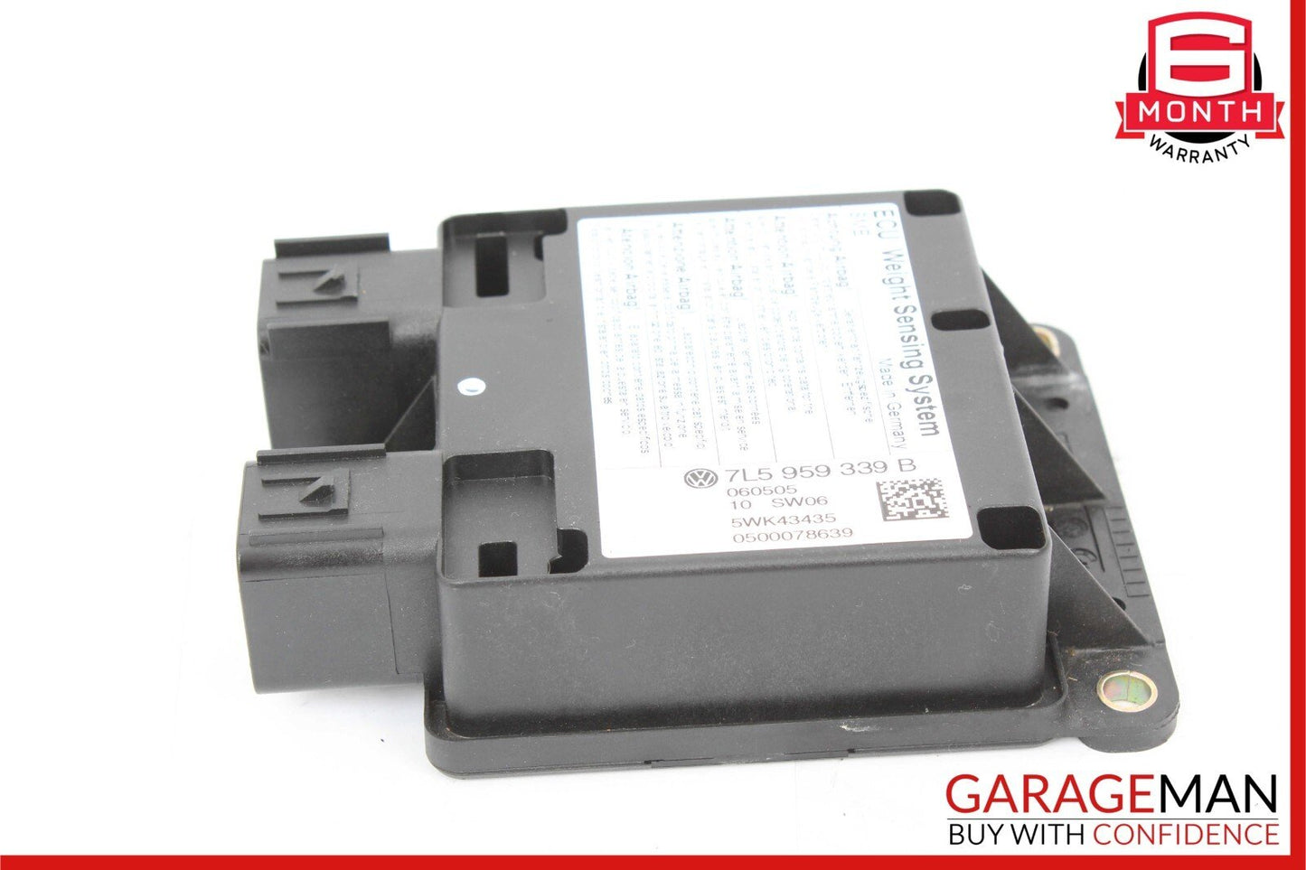 03-10 Porsche Cayenne Turbo 955 957 Weight Sensor Control Module Unit OEM