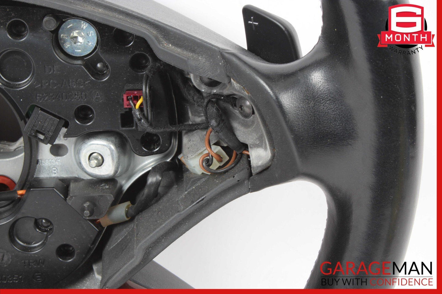 10-14 Mercedes W221 S400 S550 CL550 Steering Wheel w/ Paddle Shifters Black OEM