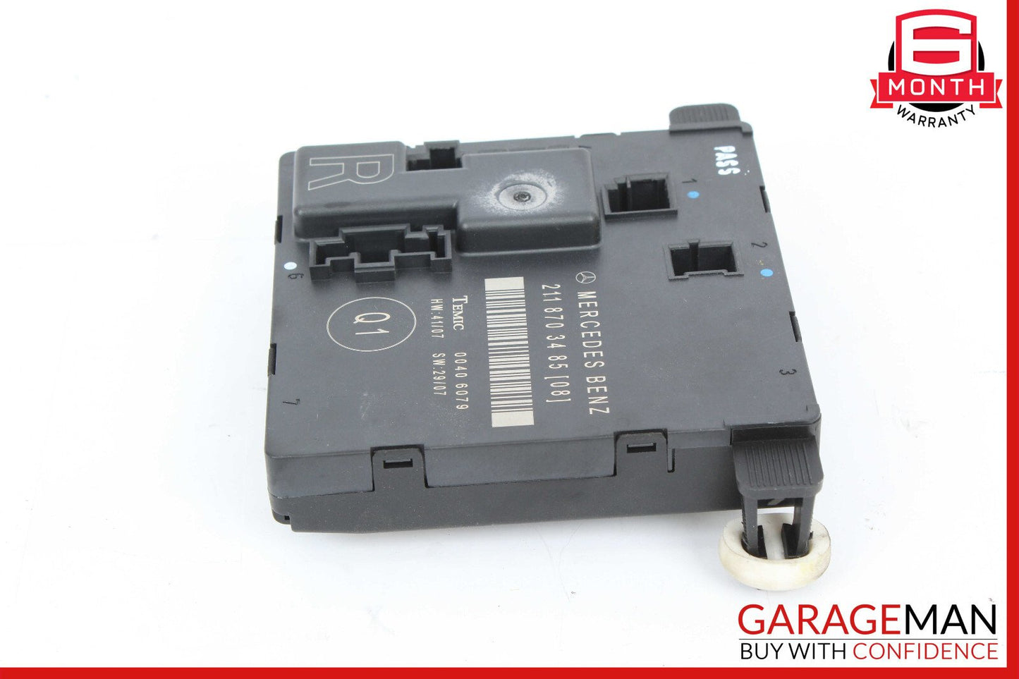 07-09 Mercedes W211 E350 E550 Rear Right Door Control Module 2118703485 OEM