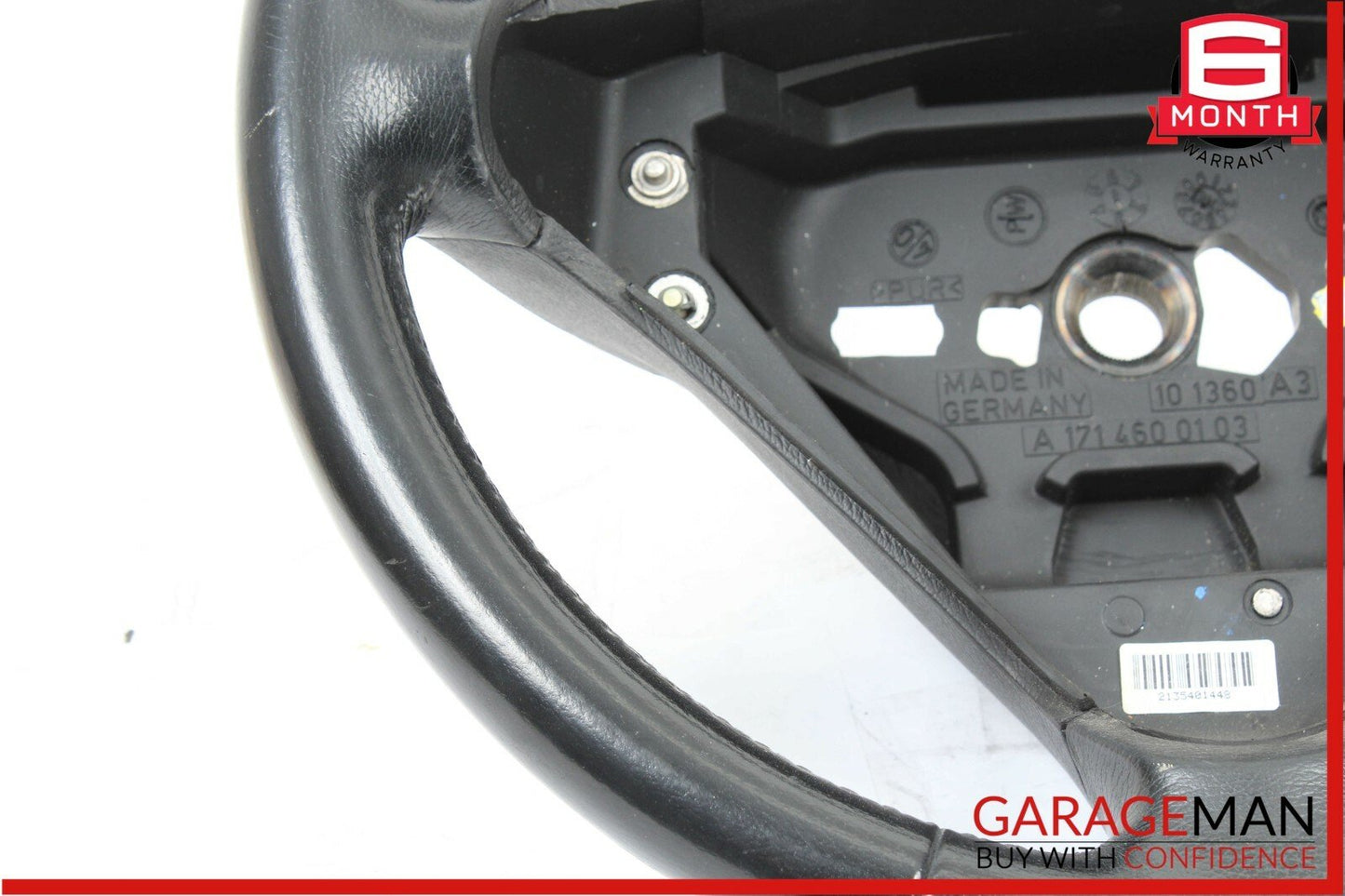 05-08 Mercedes W203 C230 SLK280 Sport 3 Spoke Steering Wheel Black OEM