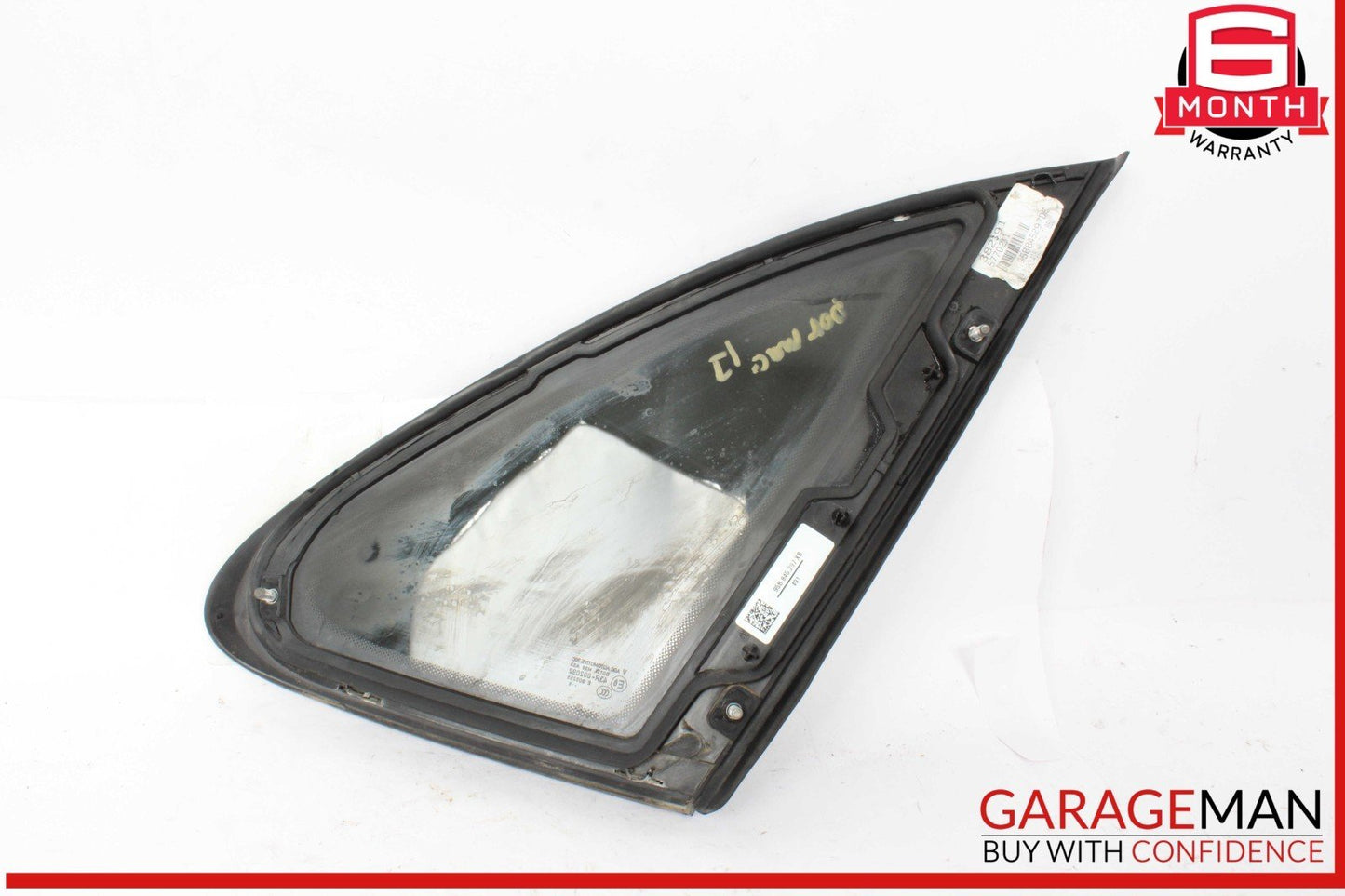 15-24 Porsche Macan 95B Rear Left Side Quarter Window Glass 95B845297XB OEM