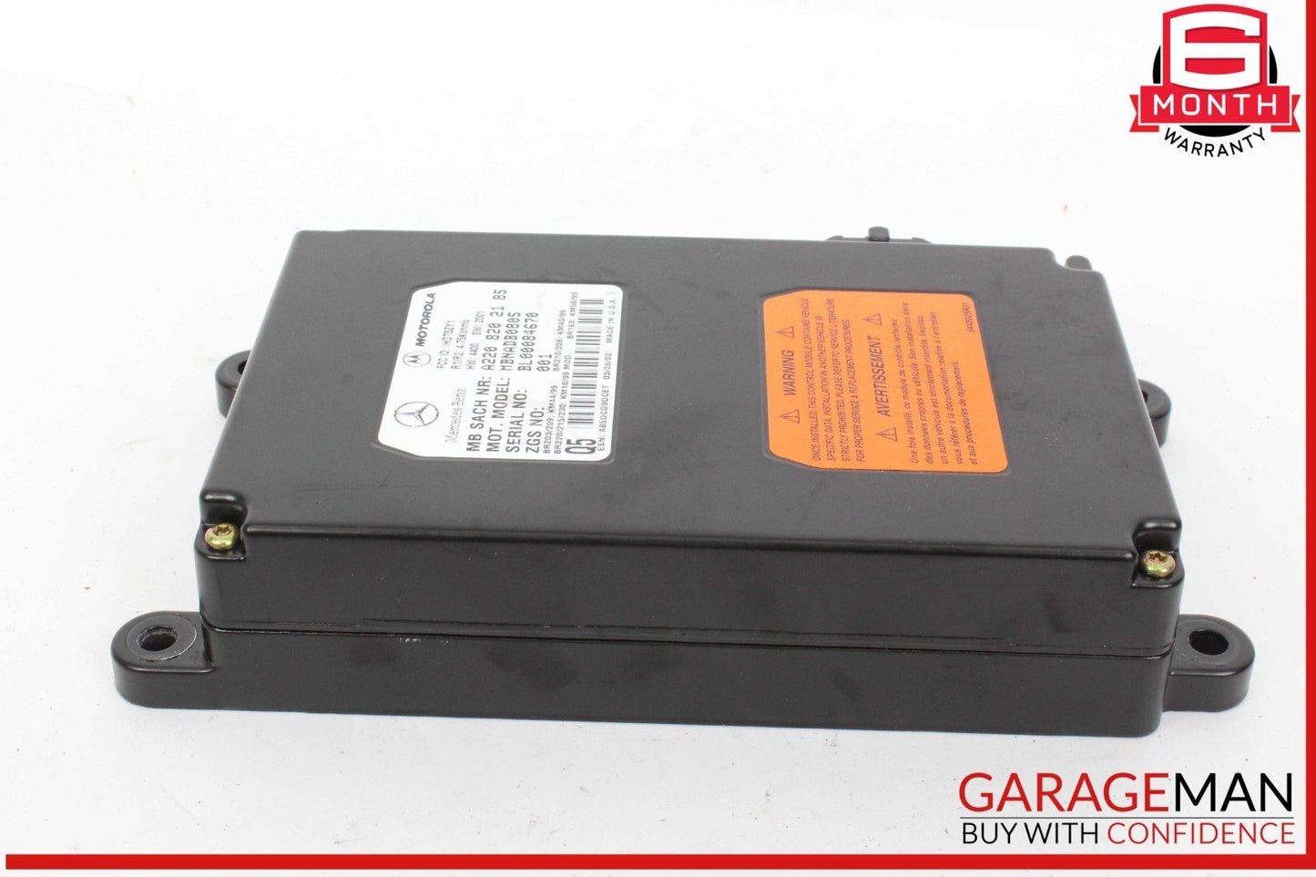 00-06 Mercedes W210 E320 Voice Command Control Module 2208202185 OEM