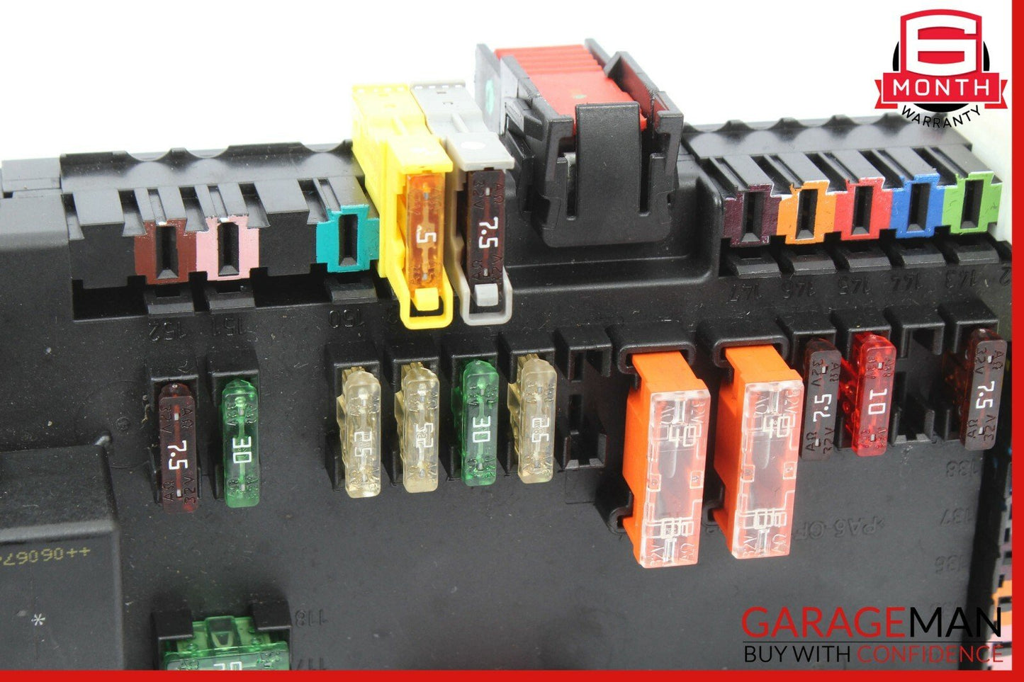 07-13 Mercedes W221 S550 S600 CL550 Rear Trunk SAM Fuse Box Relay Block Assembly