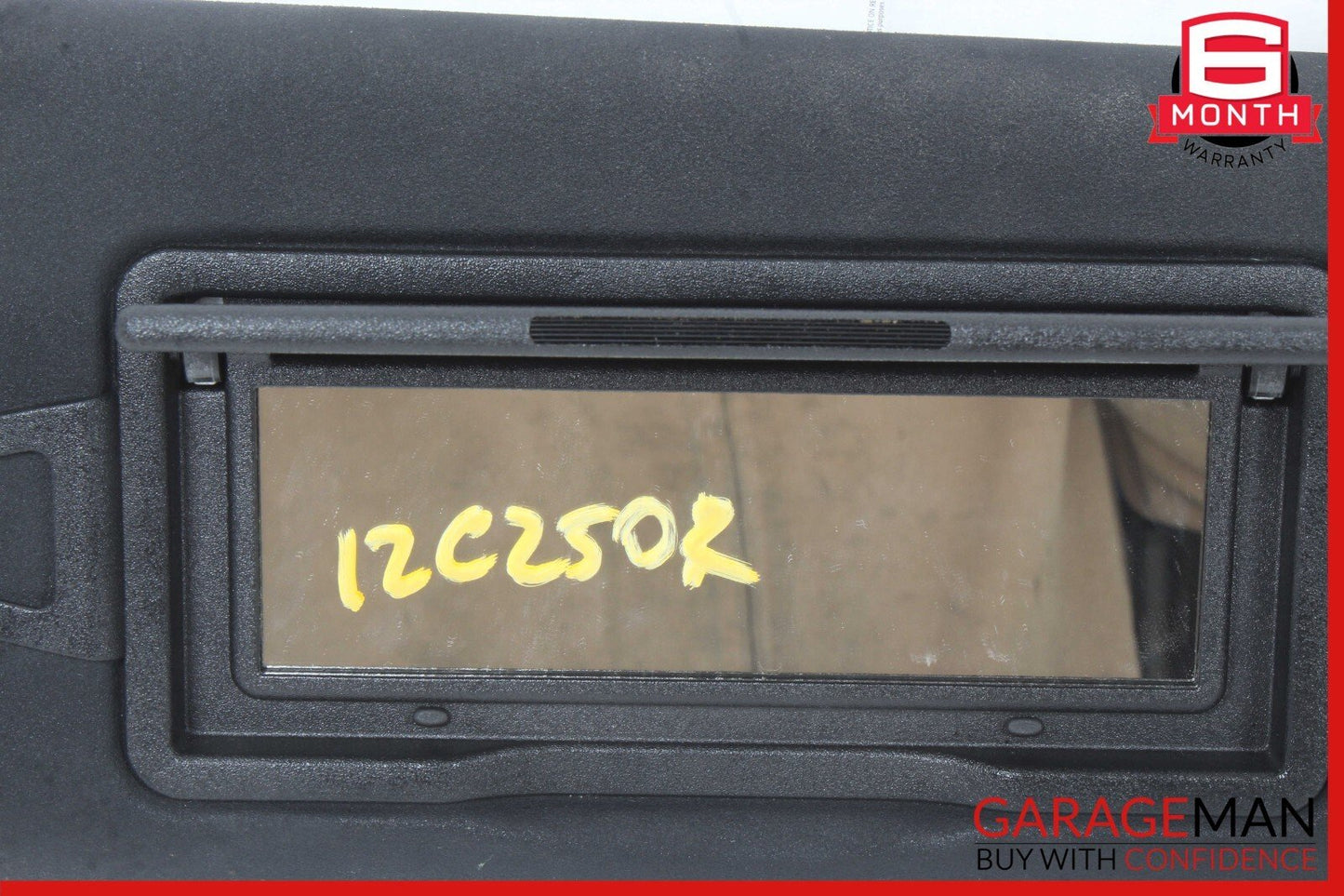 08-14 Mercedes W204 C250 C300 Front Right Side Sun Visor Sunvisor Shade OEM