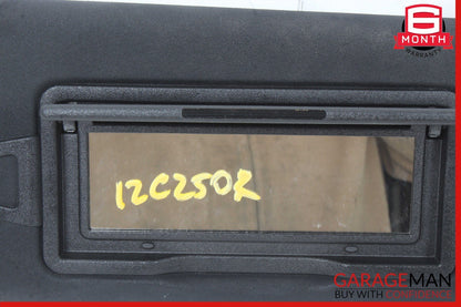 08-14 Mercedes W204 C250 C300 Front Right Side Sun Visor Sunvisor Shade OEM