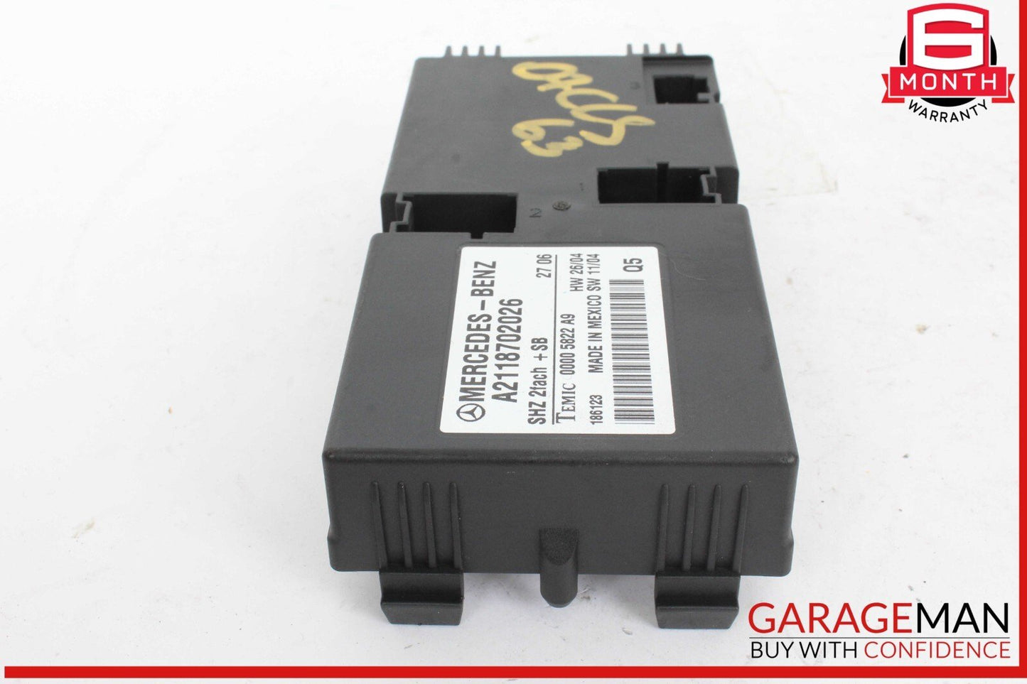 06-13 Mercedes W219 CLS63 AMG GL550 Heated Seat Control Module Unit 2118702026