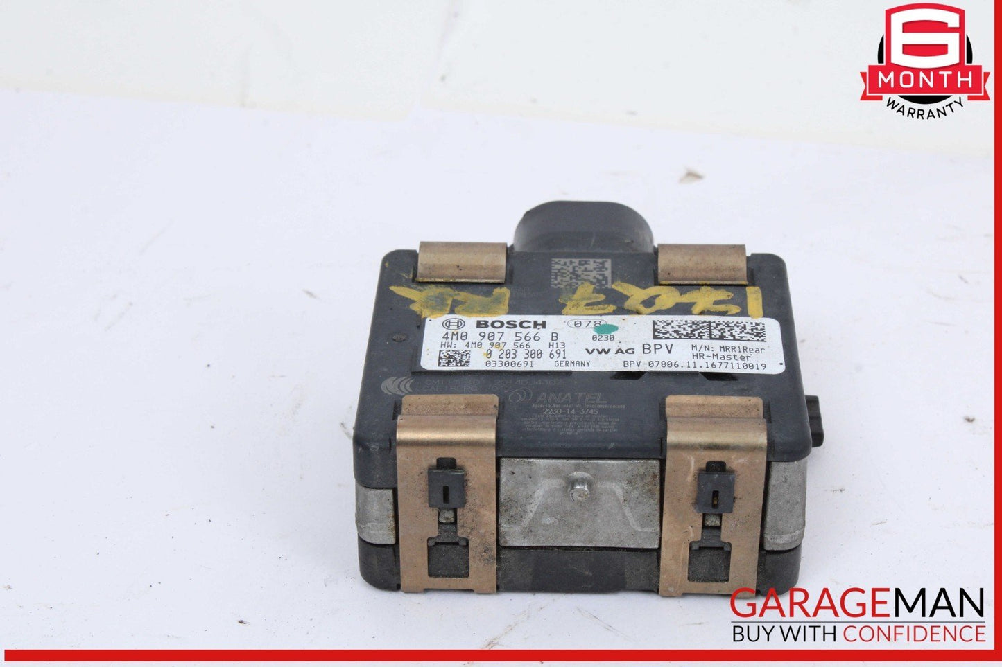 17-19 Audi Q7 Rear Right Passenger Side Blind Spot Sensor Control Module Unit