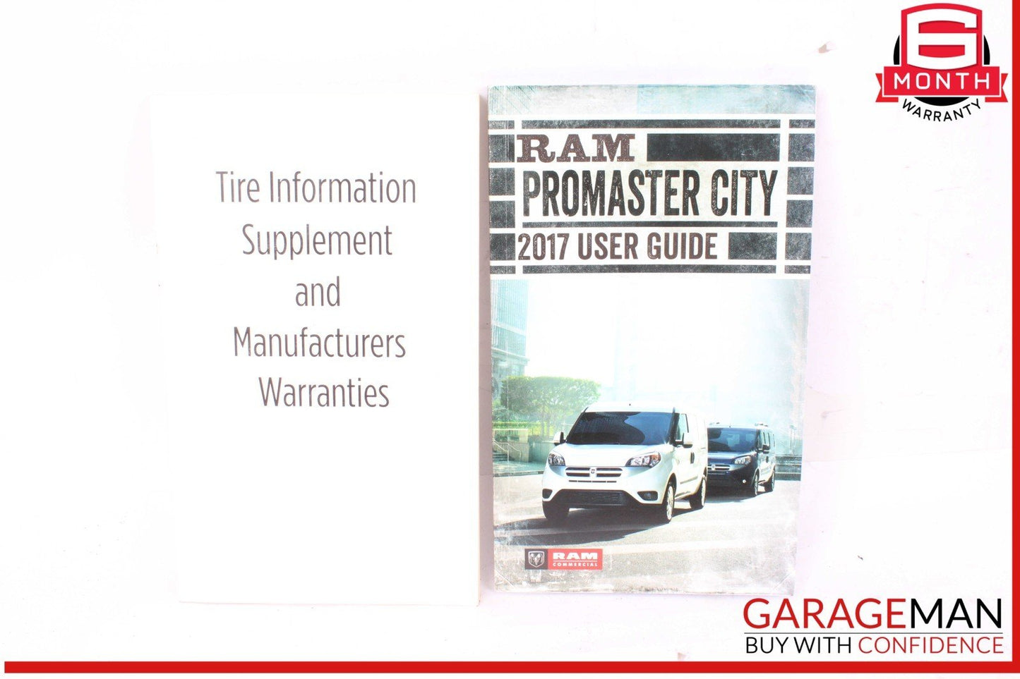 17 RAM Promaster City Owner Owner's Manual Case OEM