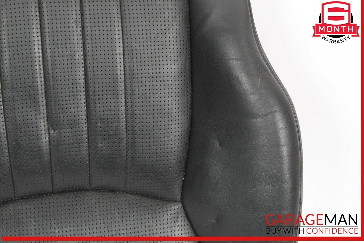 03-06 Mercedes W220 S55 S65 AMG Front Right Bottom Lower Seat Cushion Black OEM