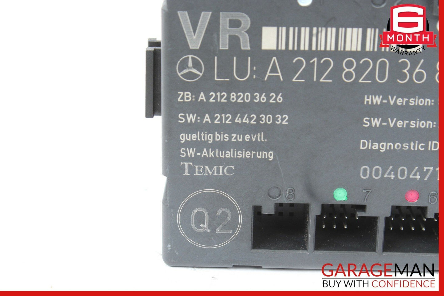 08-18 Mercedes W212 E350 C300 E400 Front Right Side Door Control Module OEM