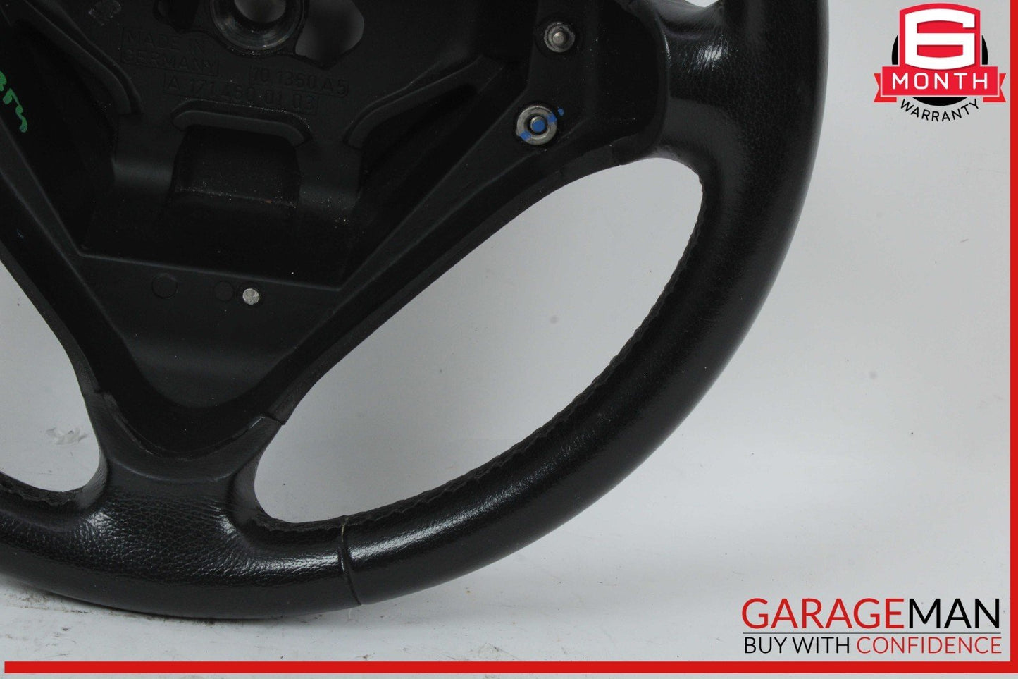05-08 Mercedes R171 SLK280 C230 C280 3 Spoke Sport Steering Wheel Black OEM
