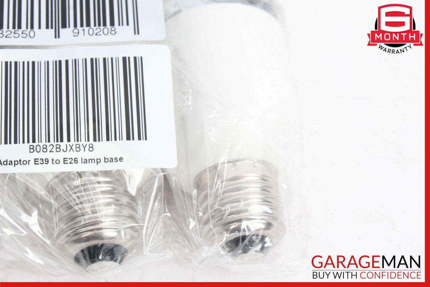 RuggedGrade LED Bracket Adapter Base Light E39/E26 E39 to E26 Lamp Bulb Set of 6