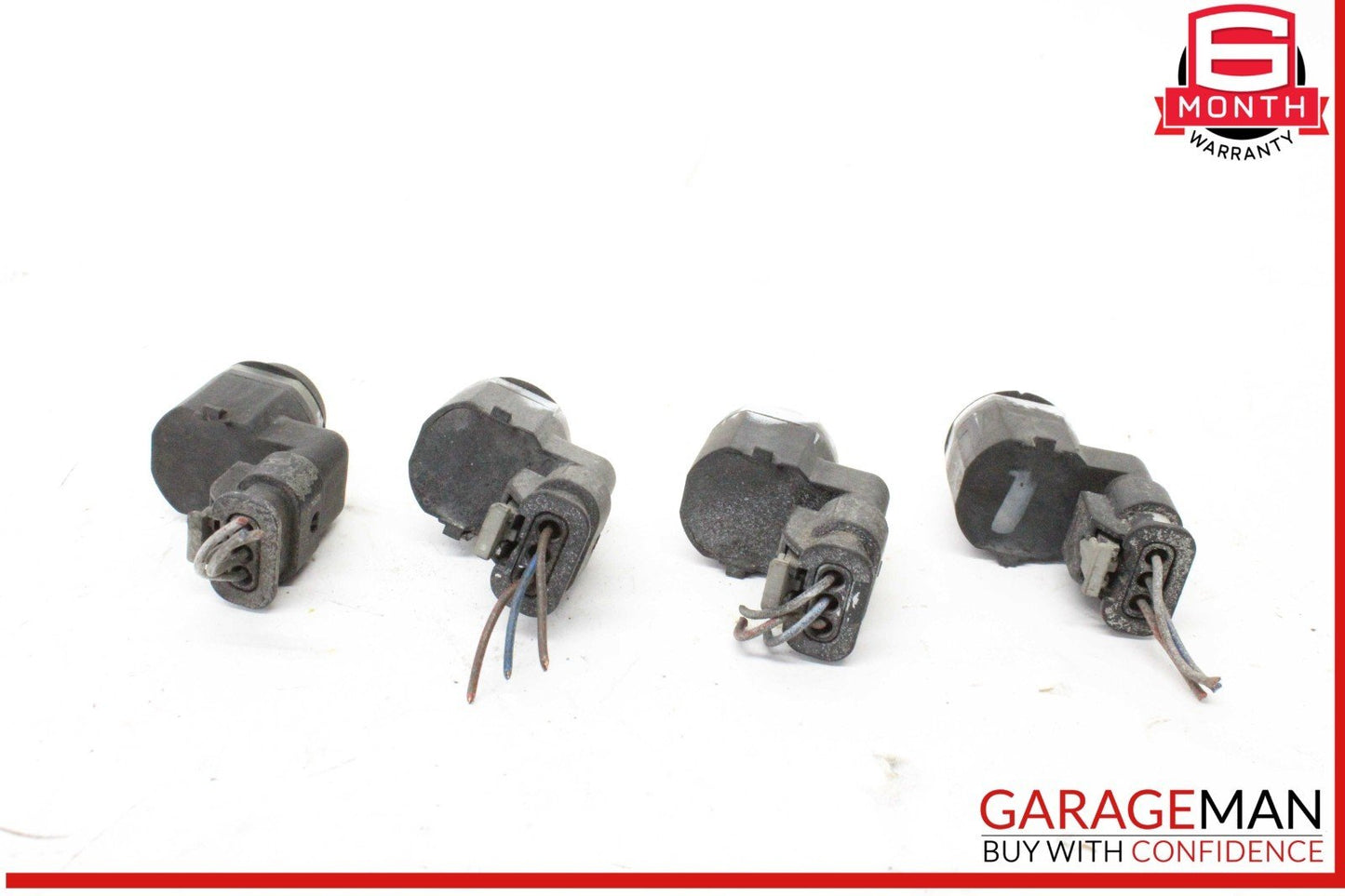 09-16 Audi A4 Rear Park Parking Assist Assistance Sensor Set of 4 1S0919275A OEM