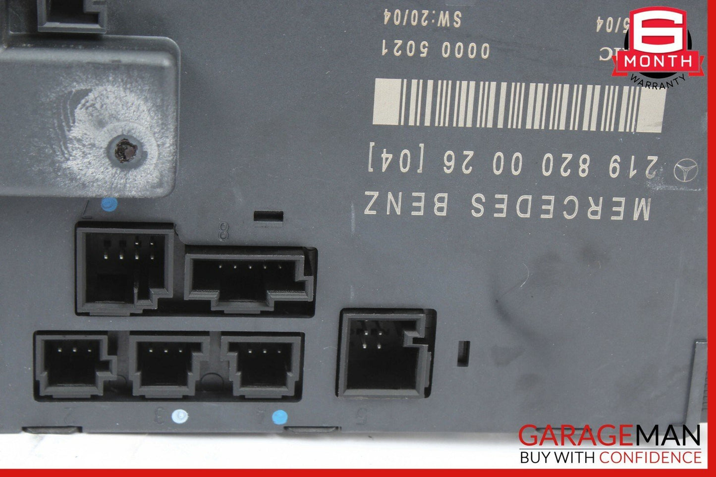 06-10 Mercedes W219 CLS500 Front Left Driver Side Door Computer Control Module