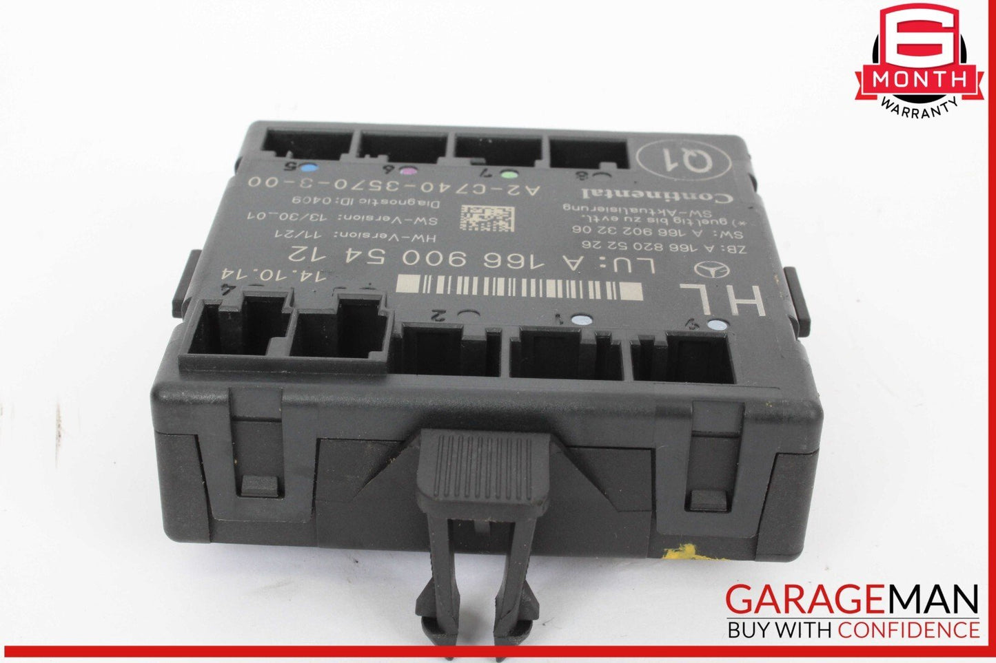 12-19 Mercedes X166 GL450 ML400 GLE350 Rear Left Side Door Control Module Unit