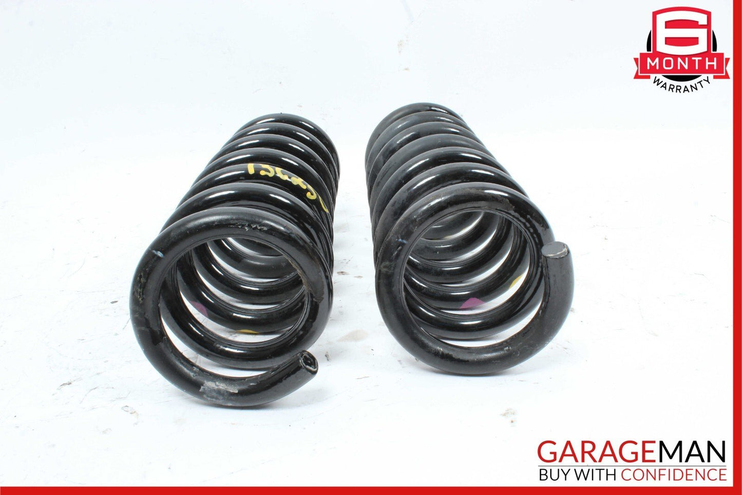 08-14 Mercedes W204 C250 Rear Left & Right Shock Absorber Coil Spring Set OEM