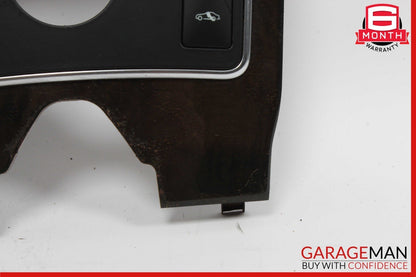 12-14 Mercedes W218 CLS500 Front Center Console Switch Trim Bezel Cover Walnut