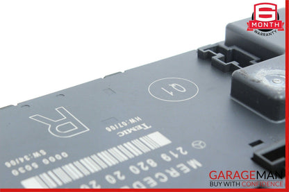 06-11 Mercedes W219 CLS550 CLS500 Front Right Door Control Module 2198202026 OEM