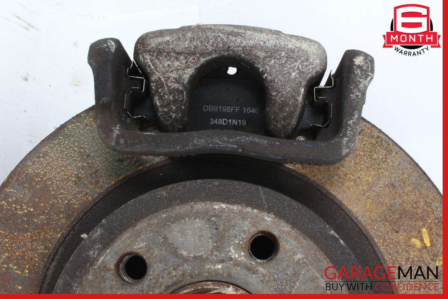 14-19 Mercedes X156 GLA250 Rear Right Spindle Knuckle Hub Rotor Disc w/ Caliper