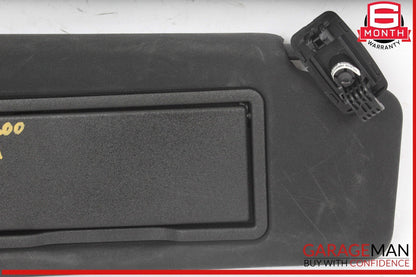 08-14 Mercedes W204 C300 C250 C350 Front Right Side Sunvisor Sun Visor Black OEM