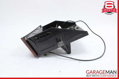 07-09 Mercedes W211 E350 E550 Hazard Control Door Lock Switch Panel Wood OEM
