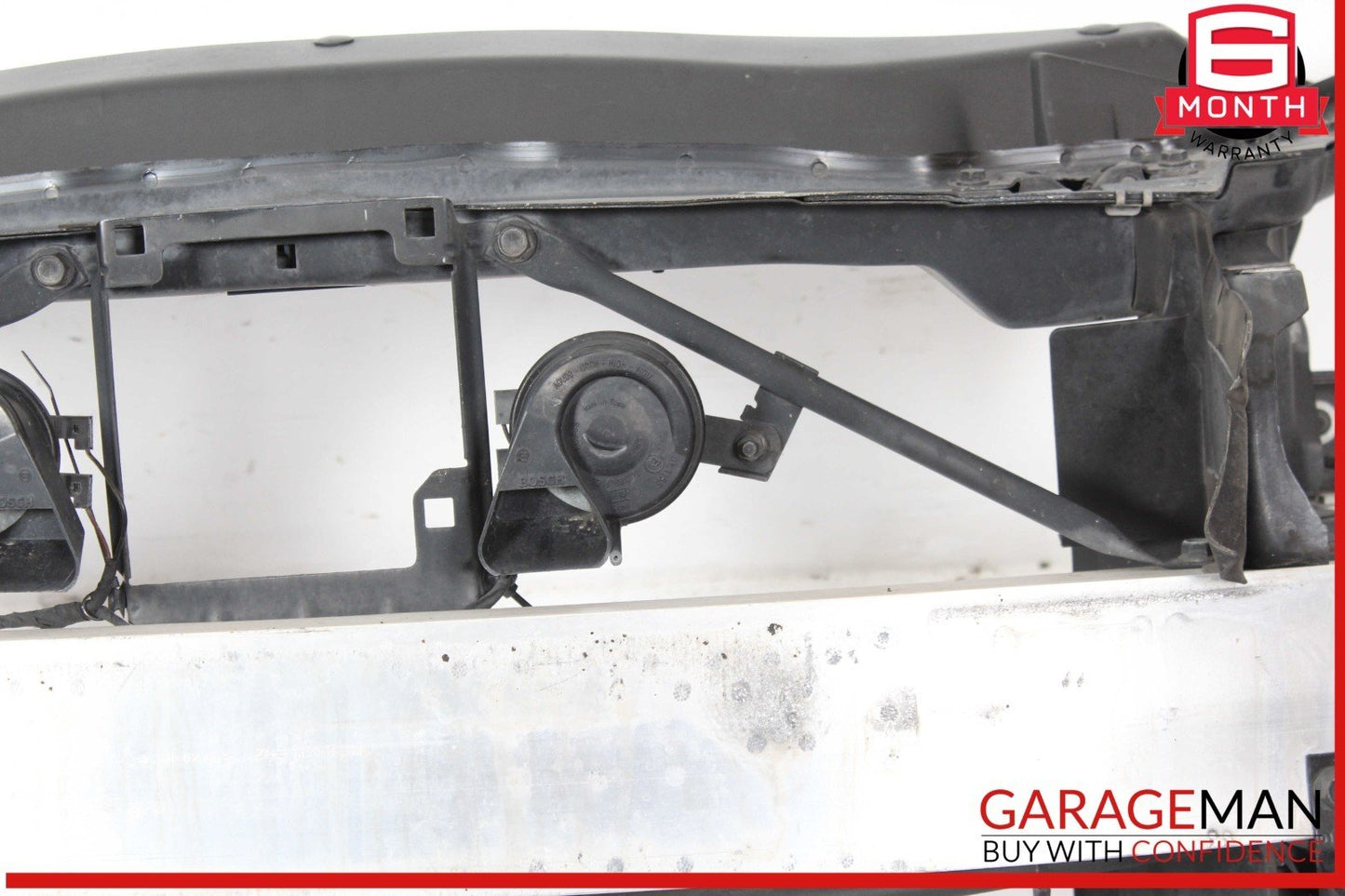03-08 Mercedes R230 SL500 Front Bumper Reinforcement Impact Bar Headlight Frame