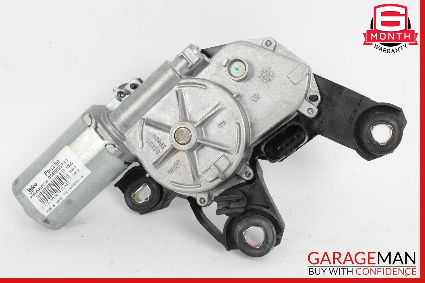 15-24 Porsche Macan S 95B Rear Glass Windshield Wiper Motor 95B955711 OEM