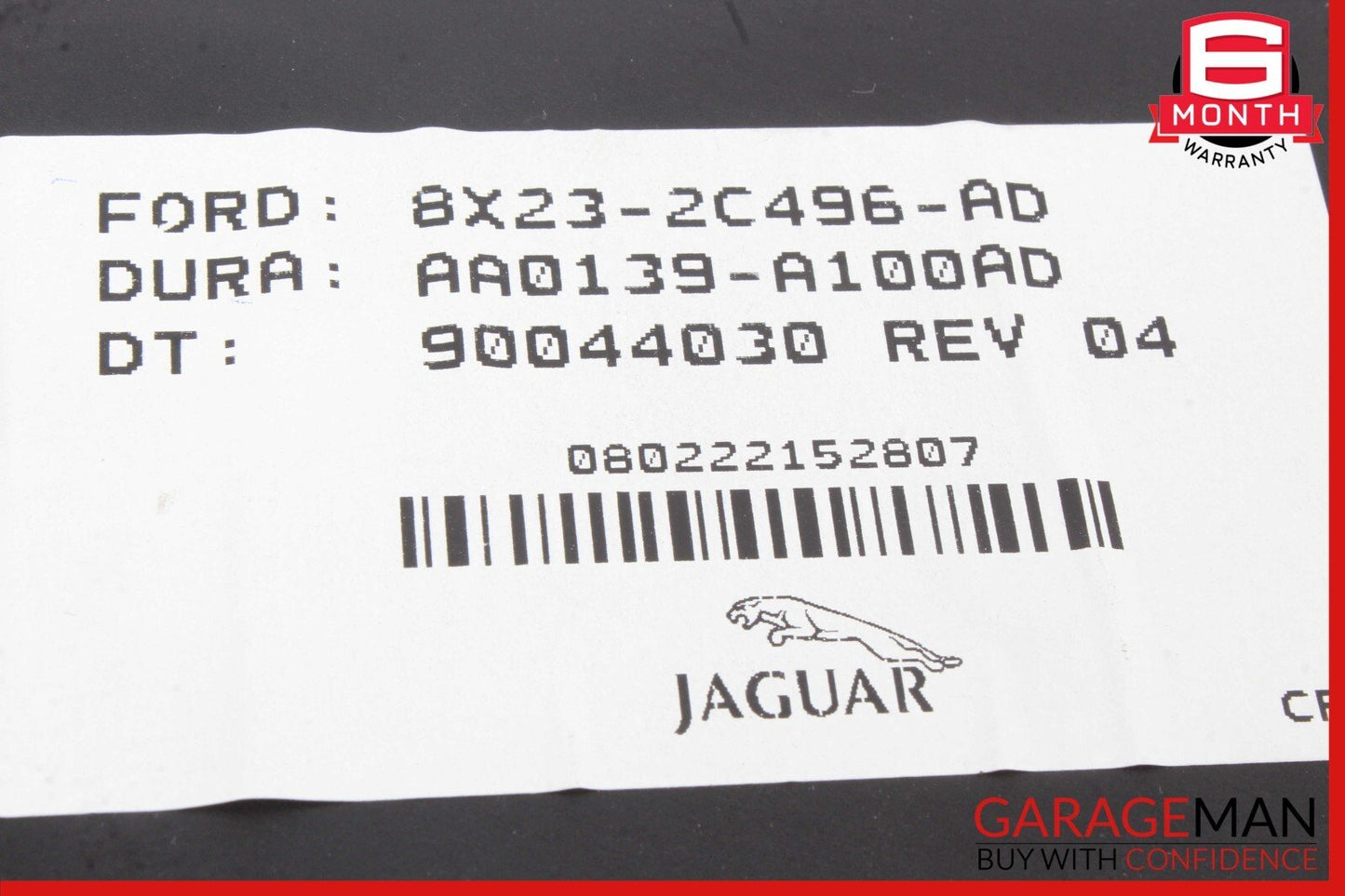 09-15 Jaguar XF Parking Brake Control Module Unit 8X232C496AD OEM