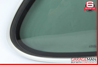 03-06 Porsche Cayenne 955 Rear Right Side Quarter Window Glass Panel Silver