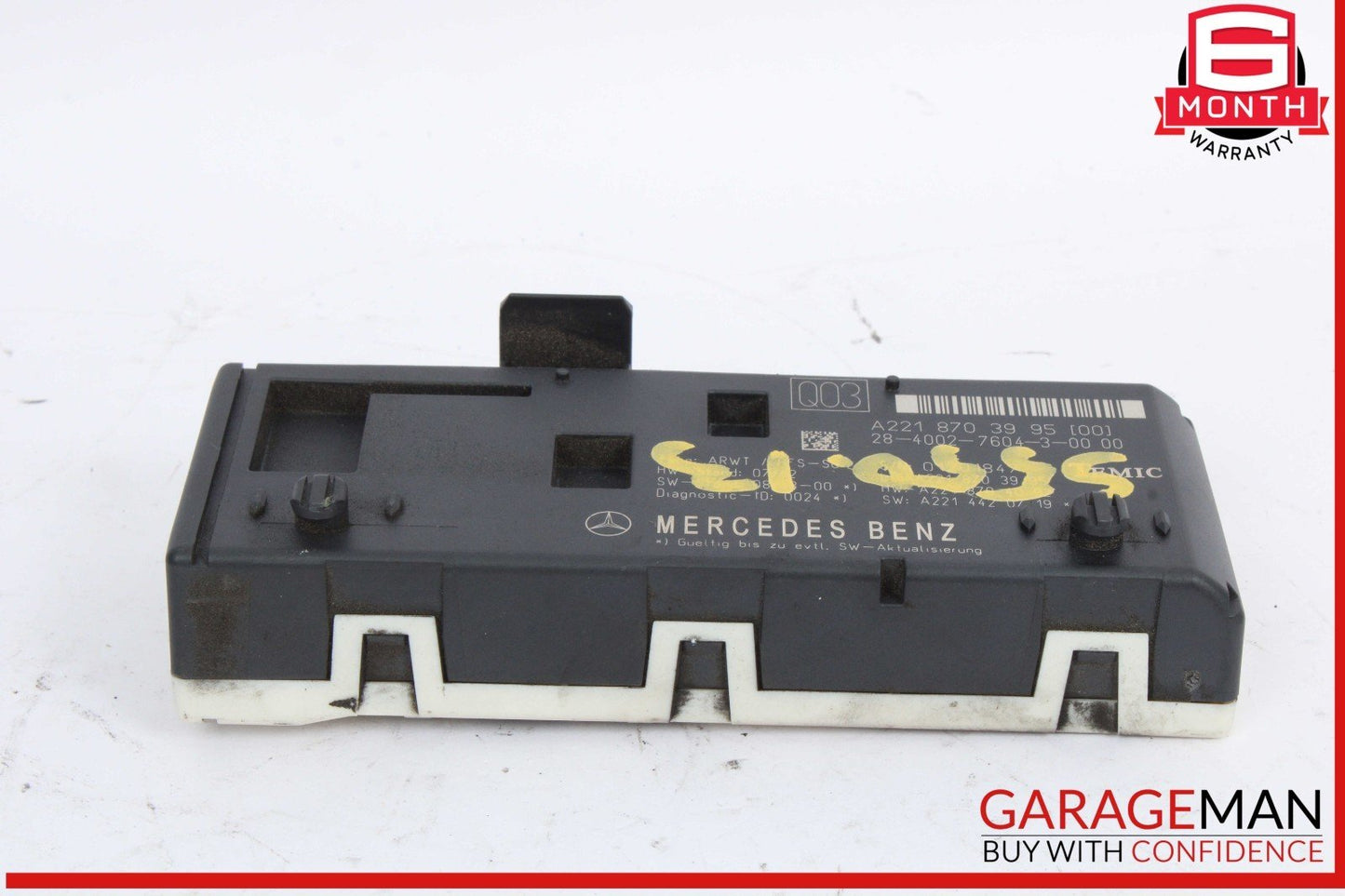 07-14 Mercedes W221 S550 S400 Trunk Release Remote Open Close Module Unit OEM