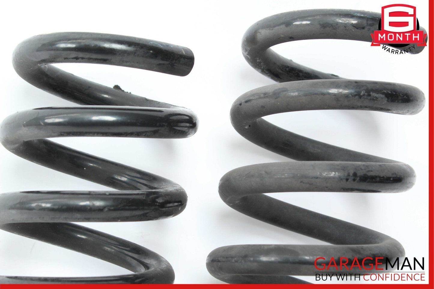 08-14 Mercedes W204 C250 C300 C350 Rear Shock Strut Coil Spring Set of 2 OEM