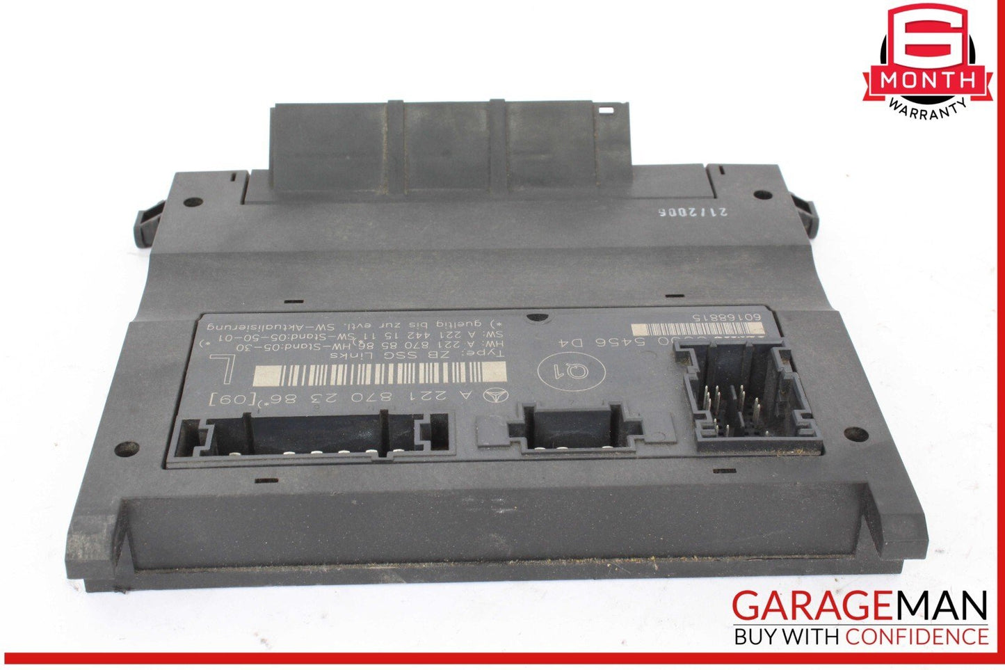 07-13 Mercedes W221 S550 S63 Front Left Driver Side Under Seat Control Unit OEM