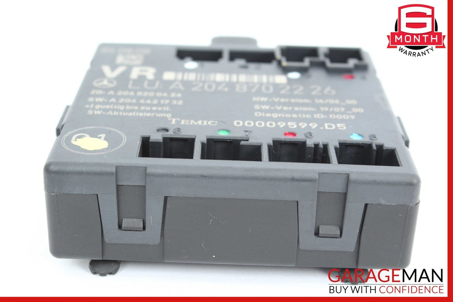 08-14 Mercedes W204 C280 Front Right Passenger Side Door Control Module Unit OEM