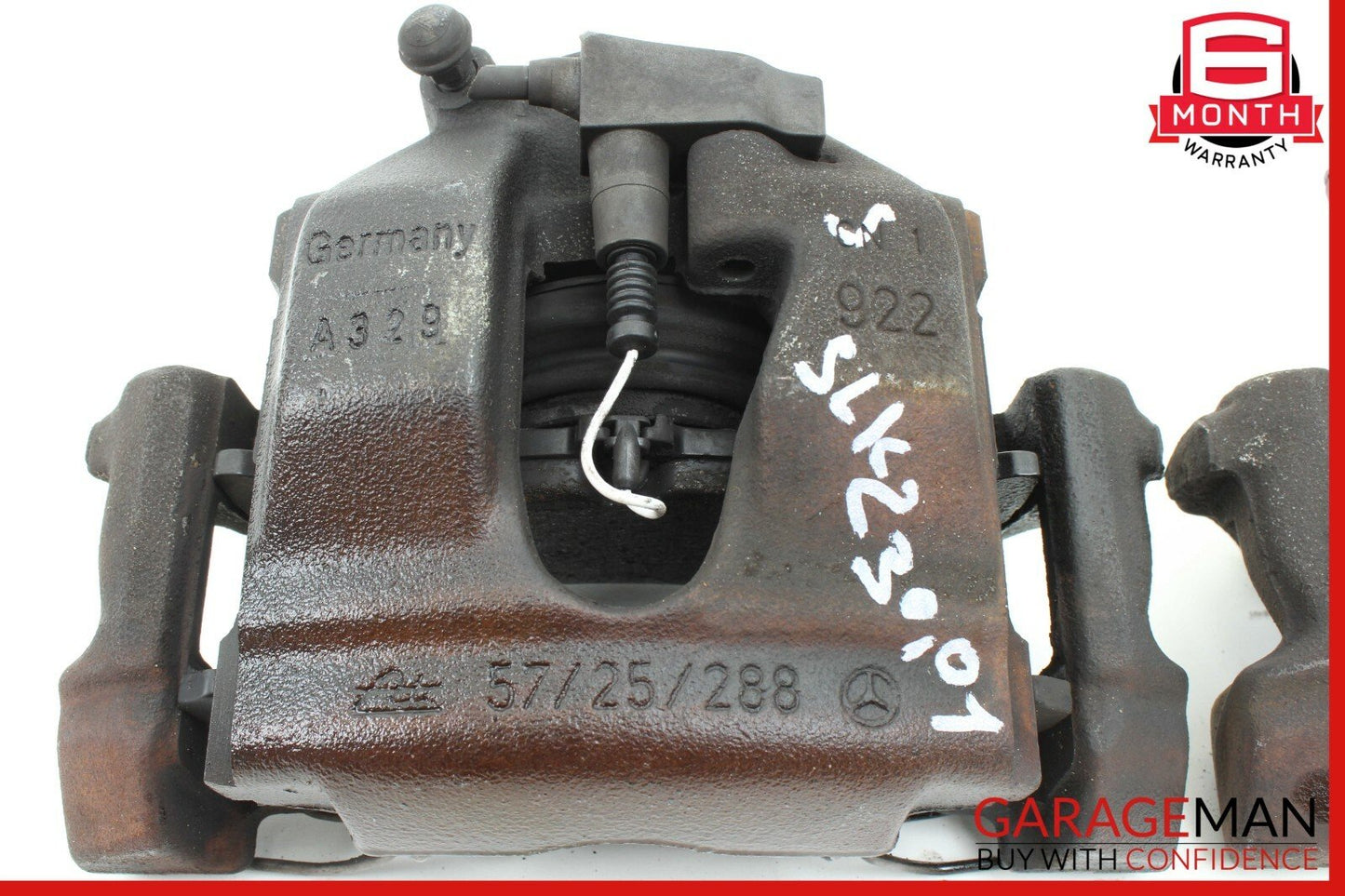 97-04 Mercedes R170 SLK230 Front Right & Left Brake Caliper Calipers Set of 2
