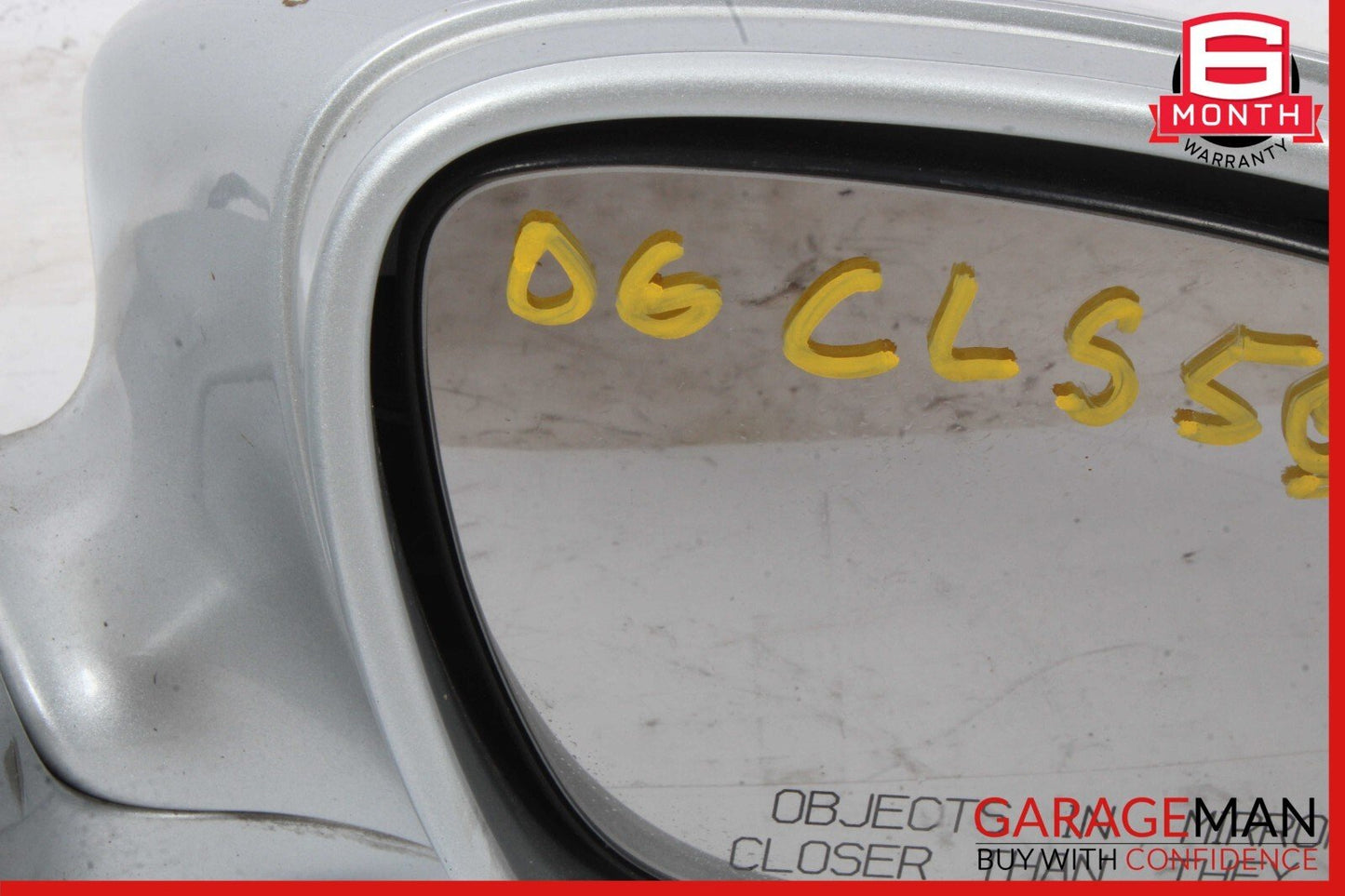 06-08 Mercedes W219 CLS500 CLS63 Front Right Side Mirror Door Rear View Silver