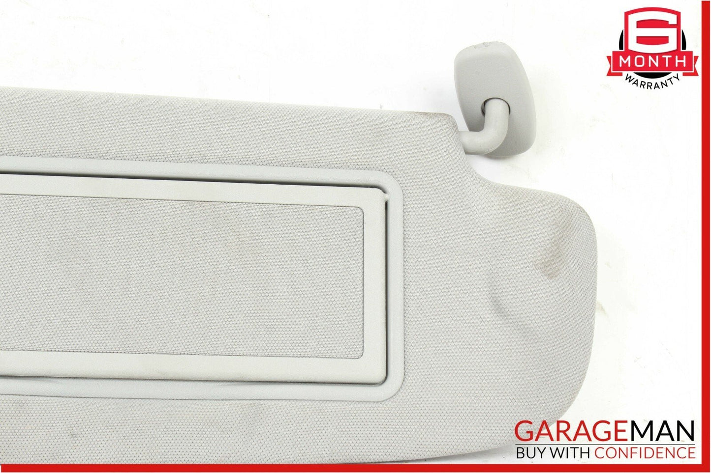 07-13 Mercedes W221 S550 Sun Visor Sunvisor Shade Cover Right Side Gray OEM