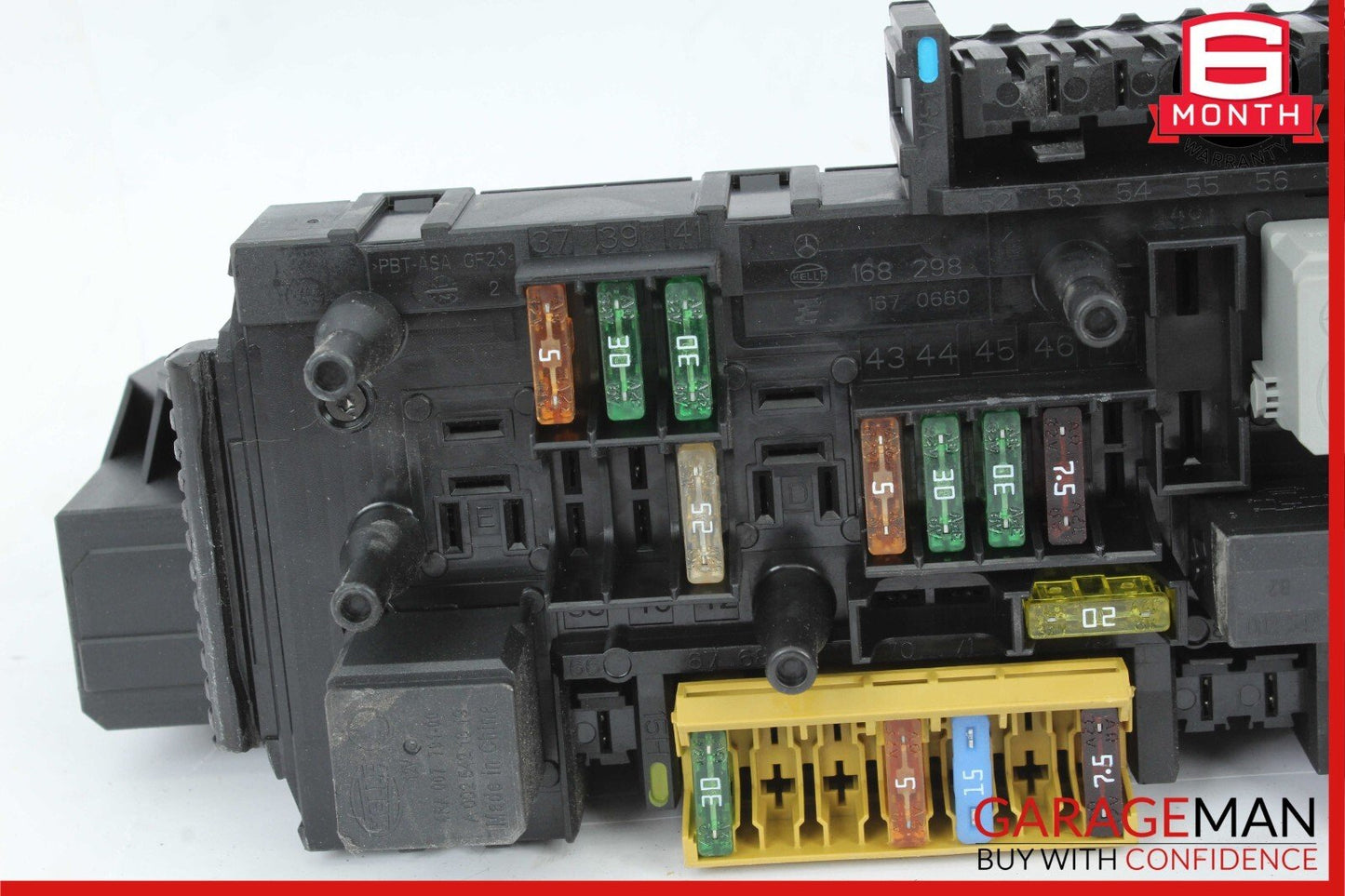 12-14 Mercedes W204 C250 C350 C63 AMG Rear SAM Module Relay Fuse Box Assembly