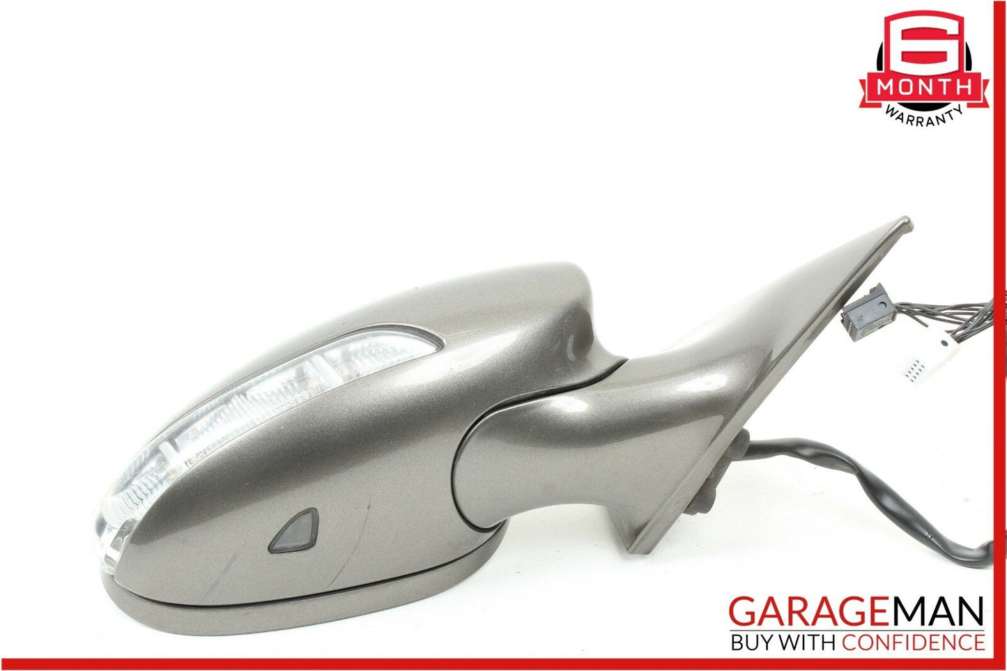06-08 Mercedes W219 CLS500 CLS550 Front Right Side Mirror Door Rear View Gray